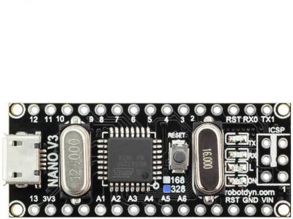 arduino M404 Robodyn Micro USB Compatible Nano V3.0 ATmega168 CH340 Micro Controller Board Electronic Hobby Kit