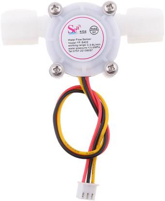 arduino M424 Liquid Water Flow Sensor Switch Meter Counter Hall Sensor 0.3-6L/min Temperature Sensor and Controller Electronic Hobby Kit