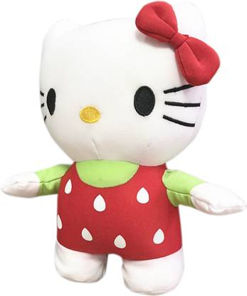 Tickles Strawberry Hello Kitty Soft Plush Stuffed Soft For Kids 26 cm  - 26 cm