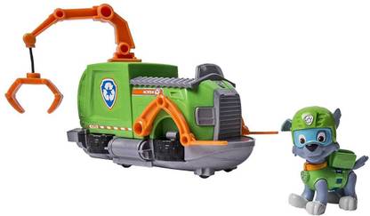 SPIN MASTER Paw Patrol - Rocky's Tugboat - Vehicle and Figure
