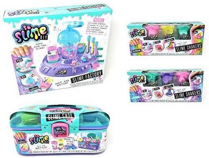 Canal Toys Canal Toys So Slime Diy Factory + Diy Caddy And Bonus 3 Pack Rainbow And Cosmic Slime Shakers Bundle