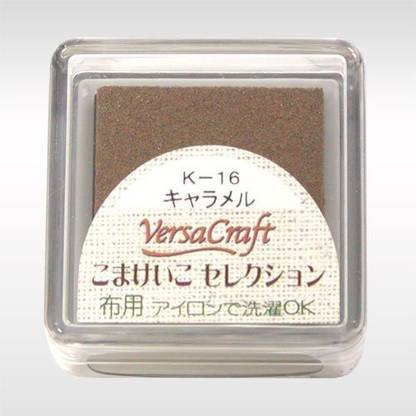 Tsukineko Stamp Pad For Cloth Versa Craft S Koma Keiko Selection Caramel VKS-K 16 (japan import)