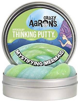 Crazy Aaron's AaronS Mermaid Tale 4 Tin Thinking Putty