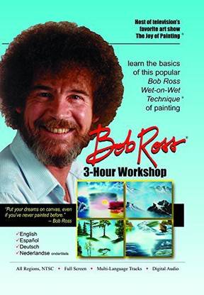 Weber Art Bob Ross Joy Of Painting Series: BeginnerS 3-Hour Workshop Dvd English