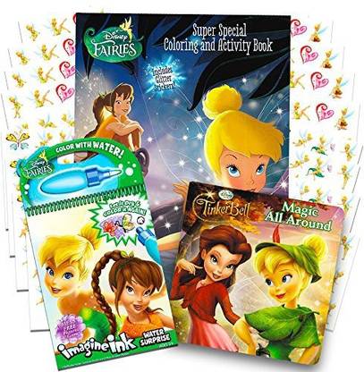 CRAYOLA Disney Fairies Tinkerbell Coloring Book Super Set ...