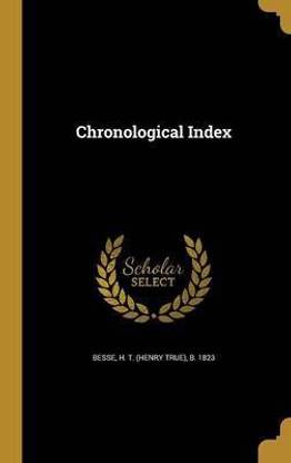 Chronological Index