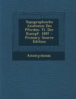 Topographische Anatomie Des Pferdes