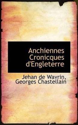 Anchiennes Cronicques D'Engleterre