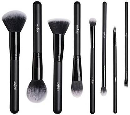 ANJOU Makeup Brushes Set 8 Pieces Synthetic For All Look Foundation