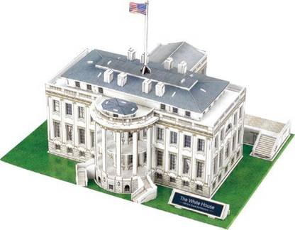 Cubicfun The White House World Great Architecture 64 Pieces 3D Puzzle Cubic Fun Series .