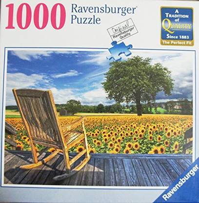 RAVENSBURGER Puzzle A Golden Treat 1000 Piece Jigsaw Puzzle