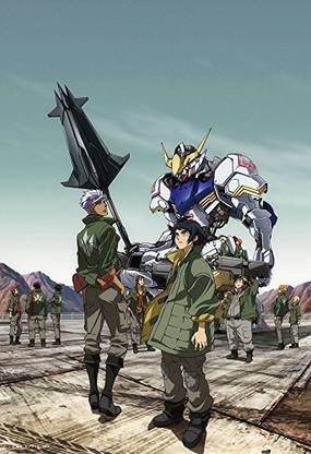 Bandai 300 piece jigsaw puzzle Mobile Suit Gundam IRON-BLOODED ORPHANS Tekkadan (26x38cm)