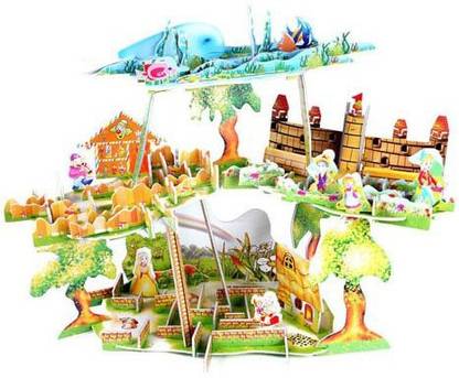 Zilipoo 3D Story Jigsaw Puzzle Of Pinocchio