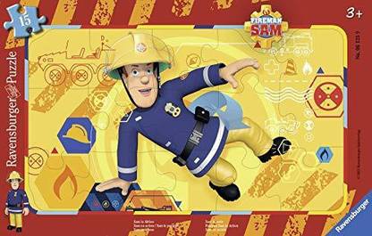 RAVENSBURGER Sam in Action Jigsaw Puzzle (15 Piece)