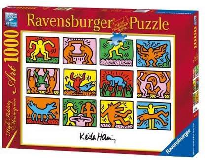 RAVENSBURGER Puzzle 1000 pieces Keith Haring (code 15615) by