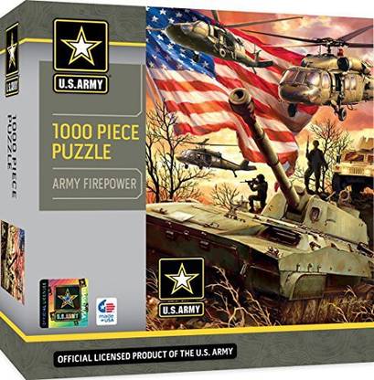 Masterpieces US Army Army Firepower 1000 Piece Jigsaw Puzzle