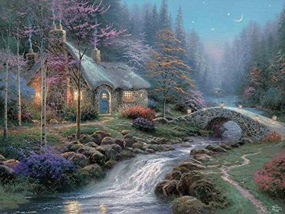 CEACO Thomas Kinkade-Twilight Cottage Puzzle