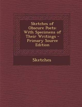 Sketches of Obscure Poets