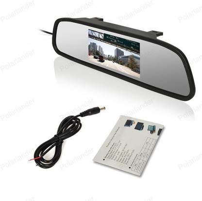 MALON 4.7" REARVIEW TFT LCD MONITOR Black LED