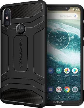 Kapaver Back Cover for Motorola Moto One Power