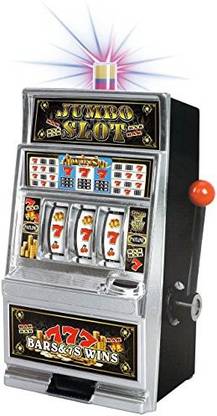 Liberty Imports Lucky Sevens Jumbo Slot Machine Bank Replica Coin Bank