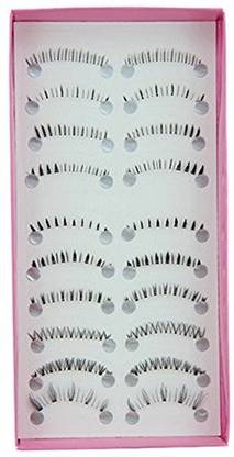 Broadfashion 10 Pairs Lower Under Bottom False Eyelashes Eye Lashes Extension Different Style