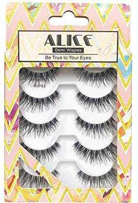 ALICE Demi Wispies False Eyelashes Natural Lashes 5 Pairs