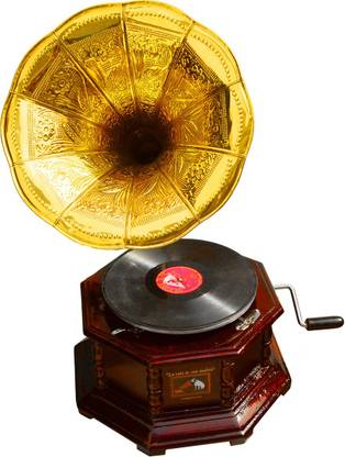 Heinibeg Old Player Gromophone Wooden Gramophone