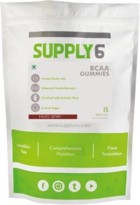 Supply6 BCAA Gummies BCAA