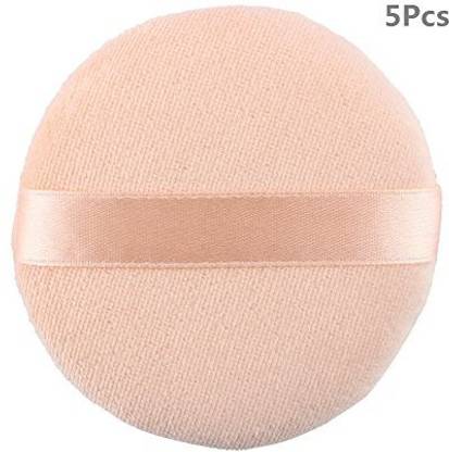 YOSOO 5Pcs 3 15 34 Round Body Face Loose Powder Puff Makeup Cosmetic Soft Sponge