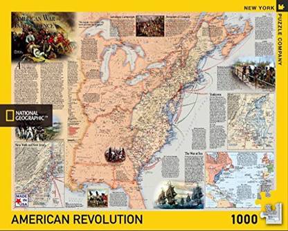 Genrc New York Puzzle Company National Geographic American Revolution 1000 Piece Jigsaw Puzzle