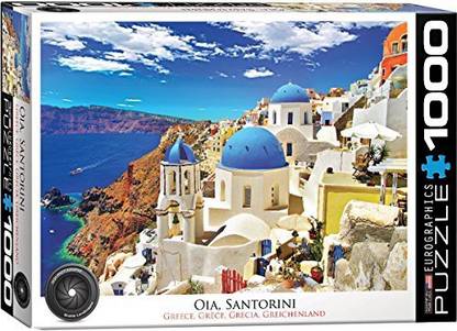 EuroGraphics Oia Santorini Greece 1000-Piece Puzzle