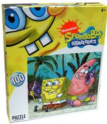 RAVENSBURGER SpongeBob Squarepants Listening to Sea Shells 100 piece puzzle