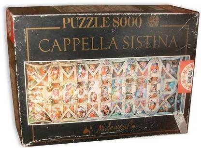 FINK Educa Capella Sistina (Sistine Chapel) 8,000 Piece Jigsaw Puzzle