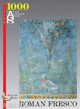 Ricordi Jigsaw Puzzle 1000 Pieces Roman Fresco The Bird in the Garden
