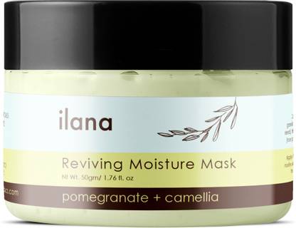 Ilana Organics REVIVING MOISTURE MASK . POMEGRANATE + CAMELLIA