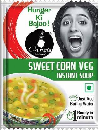 Ching's Secret Instant Sweet Corn Soup (pack of 20)