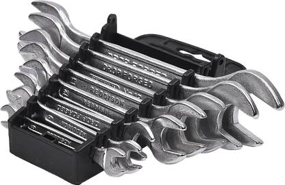 Brecken Paul Drop forged high quality carbon steel fully hardened and tempered chrome plated Double Sided Open End Wrench