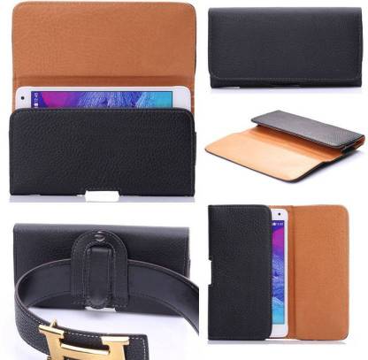 VaiMi Pouch for Apple iPhone 8 Plus ( Belt Clip Pouch , Artificial Leather)