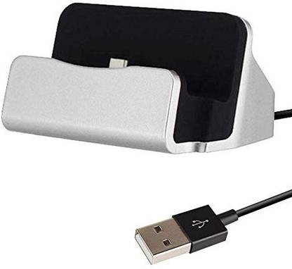 TECHGEAR Type C Dock Charger Micro USB Connector with Docking Stand Dock