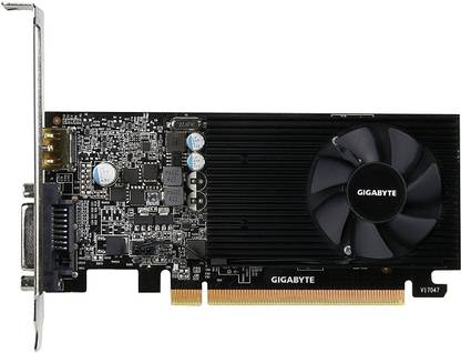 GIGABYTE GV-N1030D5-2GL GDDR5 2 GB NVIDIA Chipset 2 1227 Graphics Card