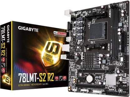 GIGABYTE GA-78LMT-S2 R2 AM3+Socket Micro-ATX AMD 760G Chipset DDR3 Motherboard for Desktop