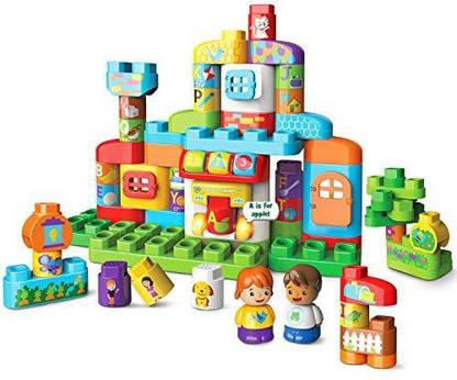 Genrc LeapFrog LeapBuilders ABC Smart House Learning Blocks Playset