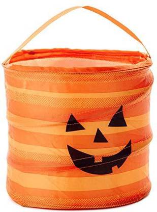 Genrc Hallmark Large Halloween Gift Bag, Trick or Treat Bag (Pop Up Jack-o'-Lantern)
