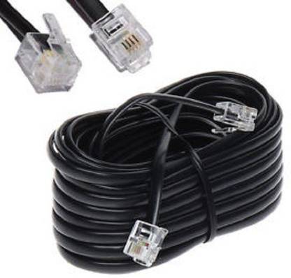 Optisoft Ethernet Cable 20 m Telephone Cable20 Meter RJ11