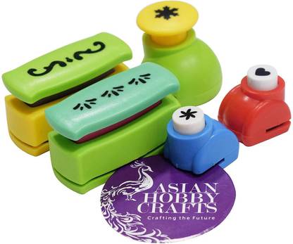 ASIAN HOBBY CRAFTS Paper Punch Punches & Punching Machines