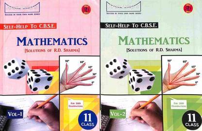 Arun Deep's Self-Help To CBSE Mathematics (Solutions Of R.D. Sharma) Class 11 Volume 1 & 2