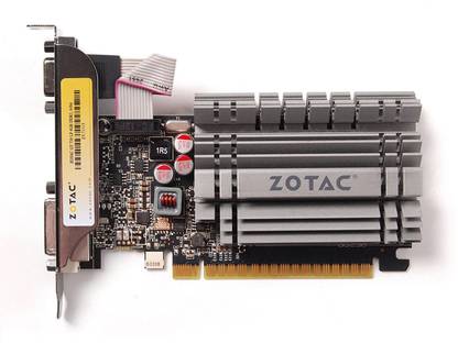 ZOTAC GEFORCE GT 730 4GB DDR3 DDR3 4 GB NVIDIA Chipset 128 bit 1066 MHz Graphics Card