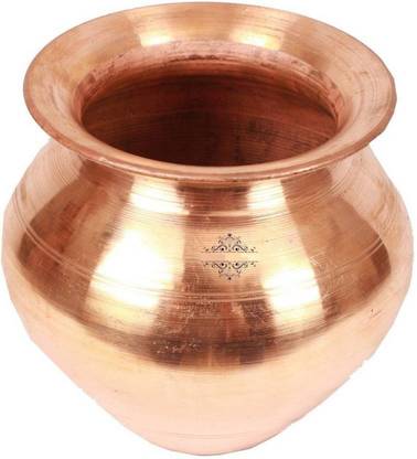 ARe PURE COPPER (TAMBA) LOTA FOR AURYVEDA OR POOJA PURPOSE Copper Kalash