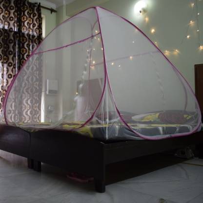 Positive Polyester S Mosquito Net, Foldable King Size Bed India